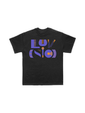 LUV(SIC) TEE IN BLACK