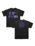 LUV(SIC) TEE IN BLACK