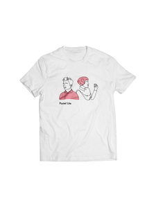 PASTEL LITE: ILLUSTRATION (WHITE) T-SHIRT