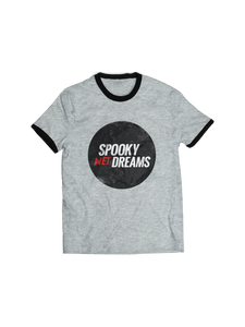 SPOOKY WET DREAMS: SPOOKY WET DREAMS (BLACK) RINGER T-SHIRT