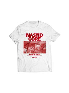 PASCA SINI : NASYID CORE WHITE T-SHIRT