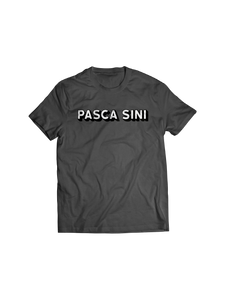 PASCA SINI : GREY LOGO T-SHIRT